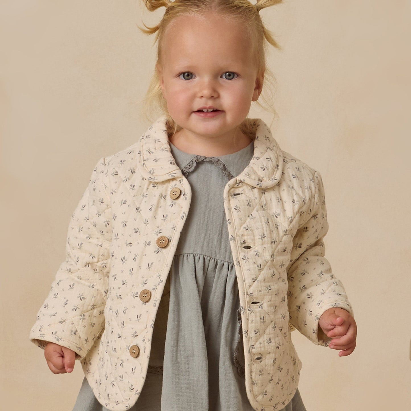 Bluebell Quilted Jacket - Quincy Mae