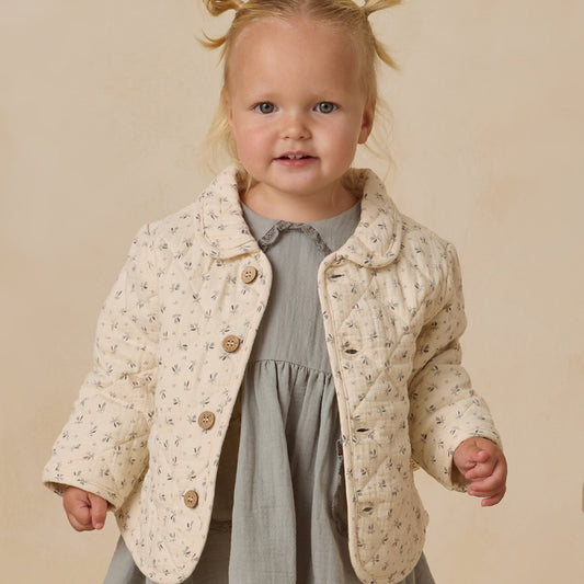 Bluebell Quilted Jacket - Quincy Mae