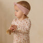 Rose Knotted Headband - Quincy Mae