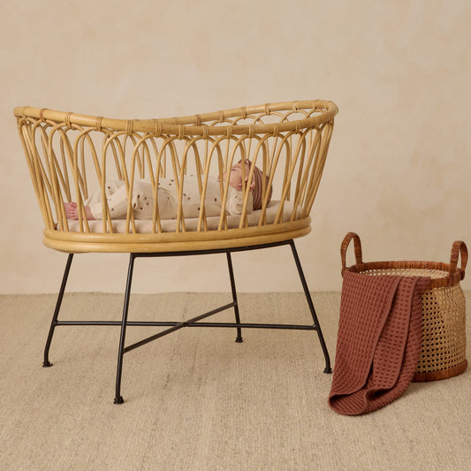 Cedar Waffle Baby Blanket - Quincy Mae