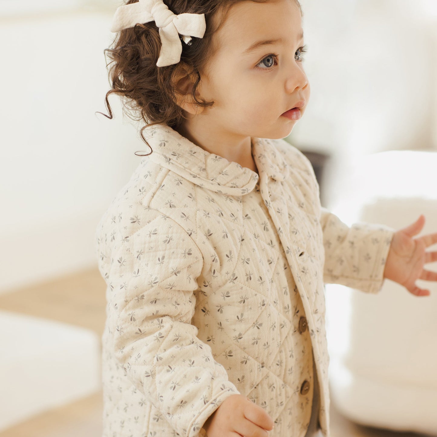 Bluebell Quilted Jacket - Quincy Mae