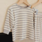 Blue Stripe Cozy Set - Quincy Mae