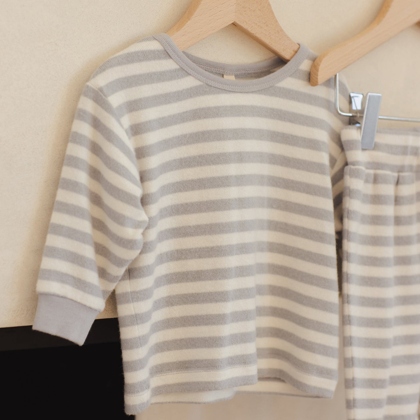 Blue Stripe Cozy Set - Quincy Mae