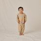 Gold Stripe Oversized Sweatshirt - Quincy Mae