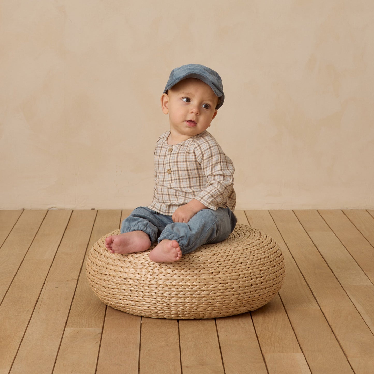 Blue Plaid Zion Shirt - Quincy Mae