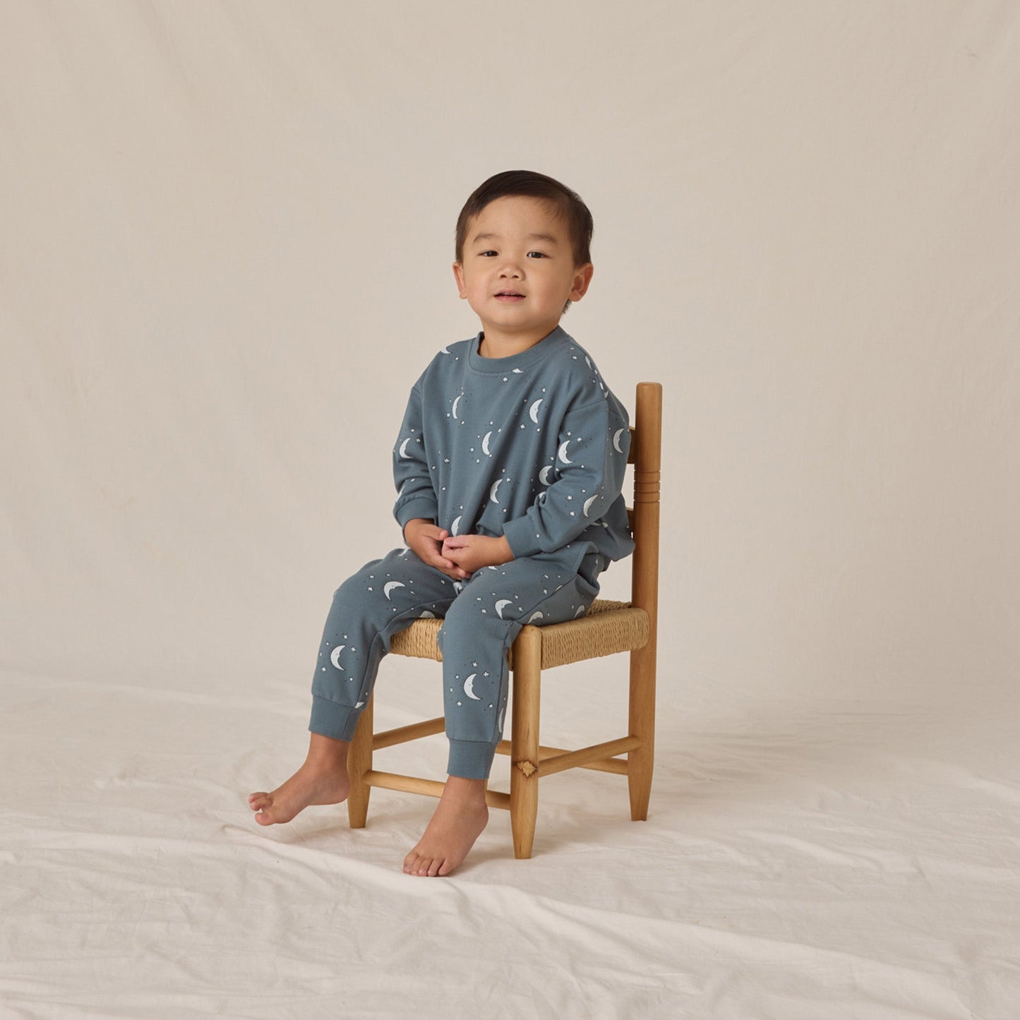Silver Moon Fleece Sweatshirt - Quincy Mae