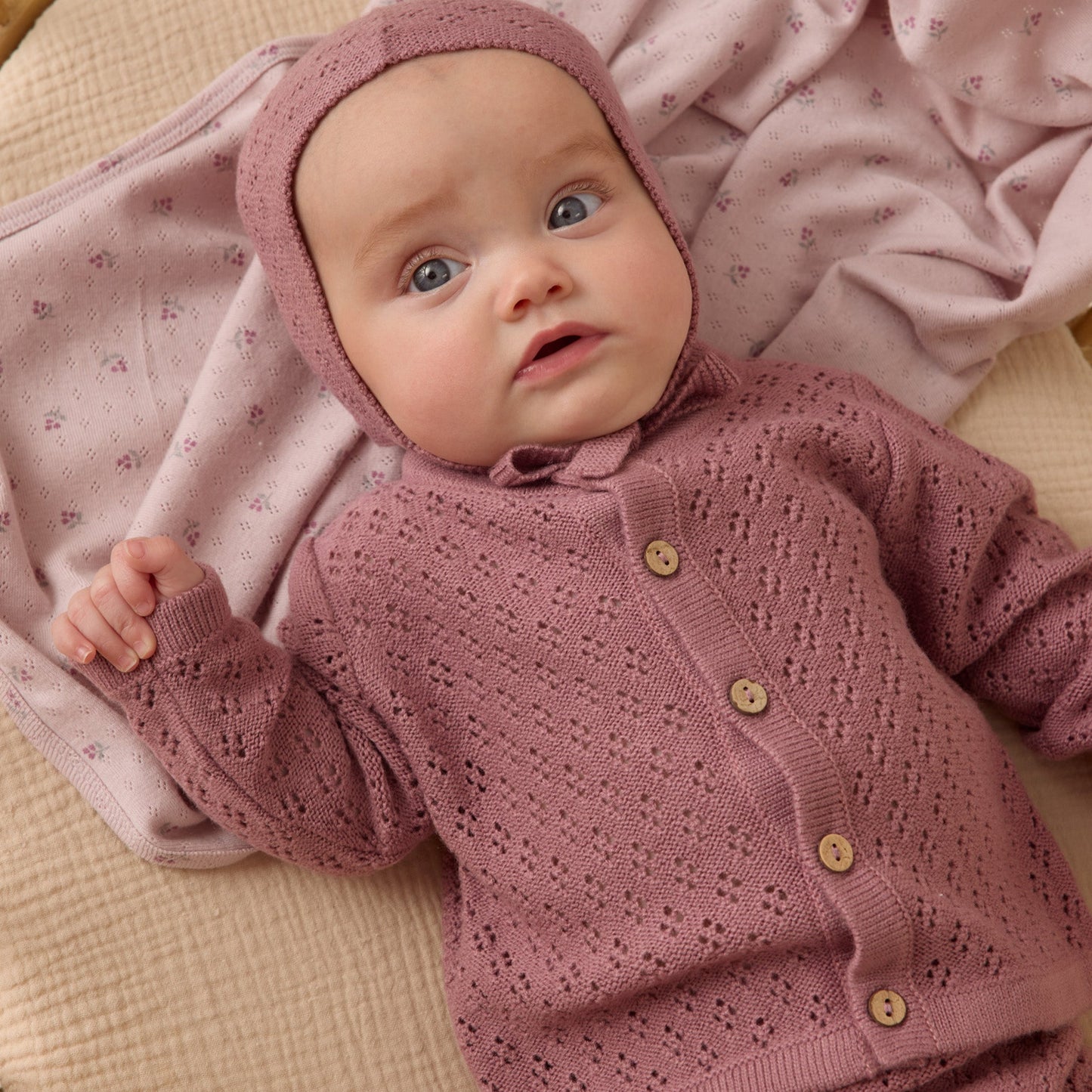 Mulberry Knit Cardigan - Quincy Mae