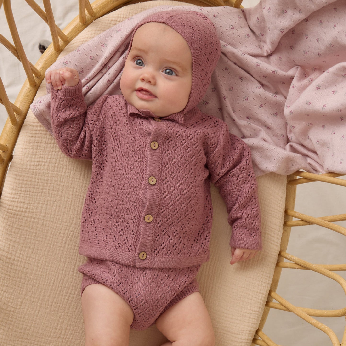 Mulberry Knit Cardigan - Quincy Mae