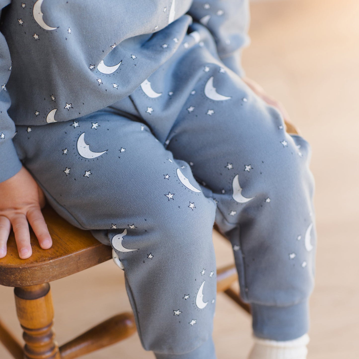 Silver Moons Relaxed Sweatpants - Quincy Mae
