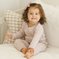 Lilac Ditsy Pointelle Top & Legging - Quincy Mae