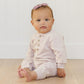 Bows Relaxed Fleece Jumpsuit - Quincy Mae