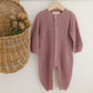 Mulberry Bubble Romper - Quincy Mae