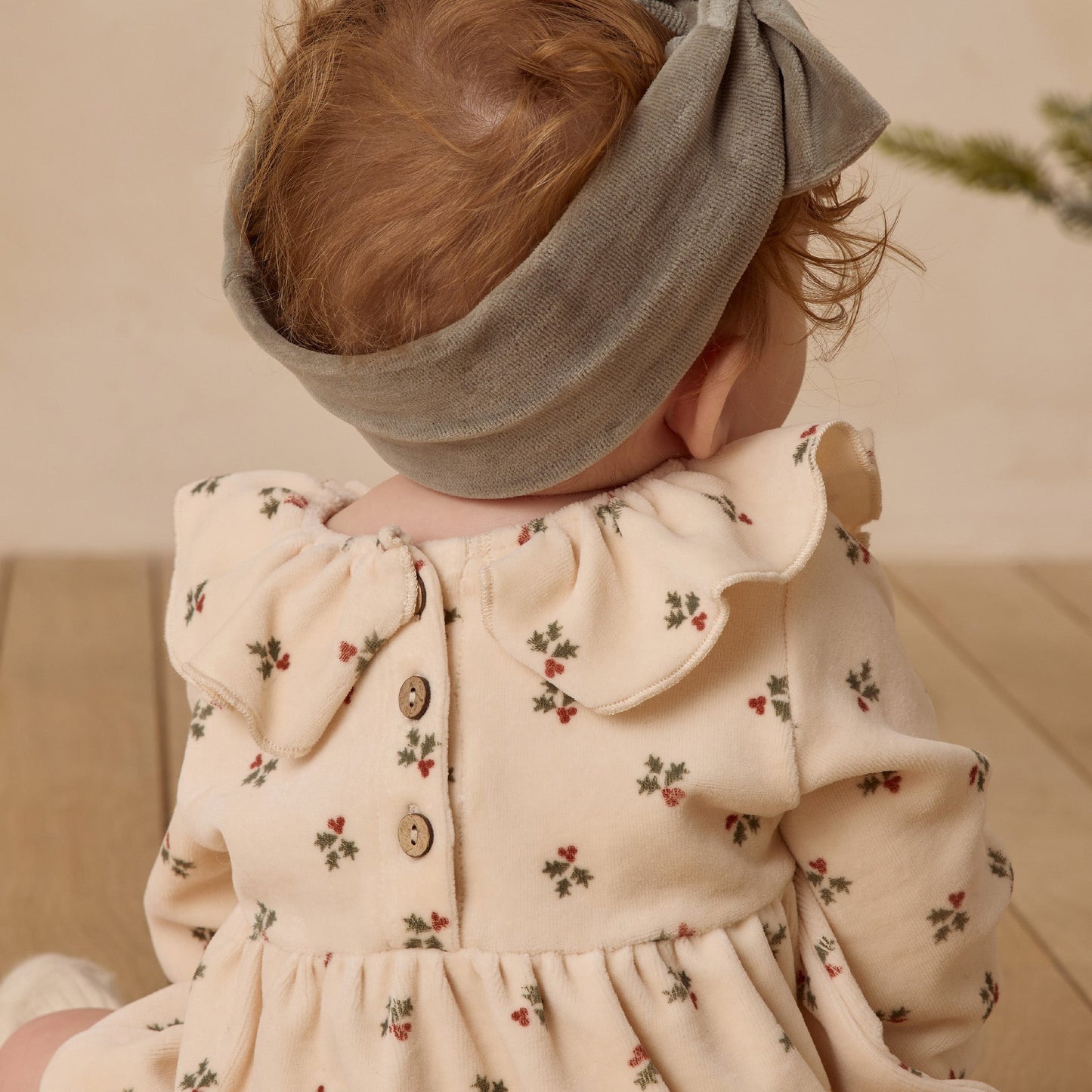 Holly Berry Wendy Romper - Quincy Mae