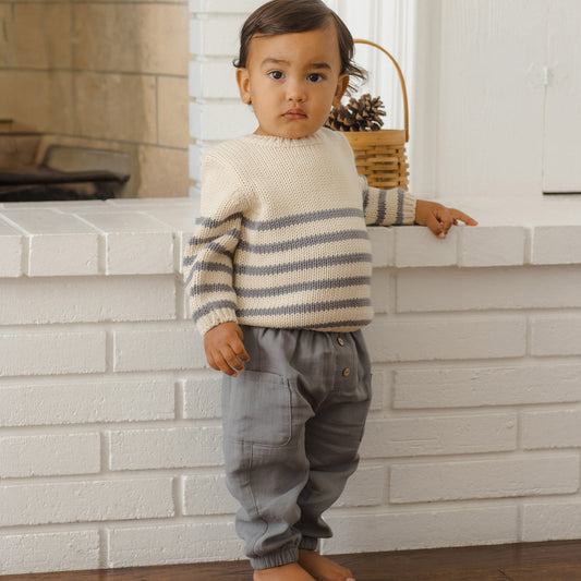 Slate Luca Pant - Quincy Mae