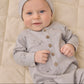 Squirrel Long Sleeve Jumpsuit - Quincy Mae