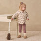 Fall Floral Quilted Jacket - Quincy Mae