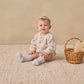 Natural Confetti Bubble Knit Cardigan- Quincy Mae
