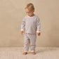 Slate Stripe Cozy Set - Quincy Mae