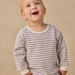 Slate Stripe Cozy Set - Quincy Mae