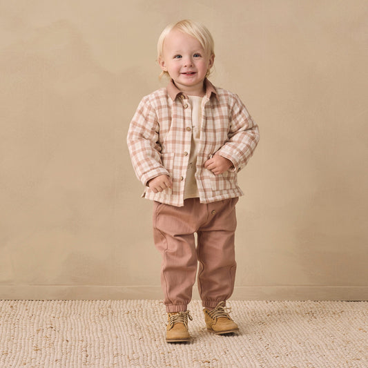 Rustic Plaid Ford Jacket - Quincy Mae