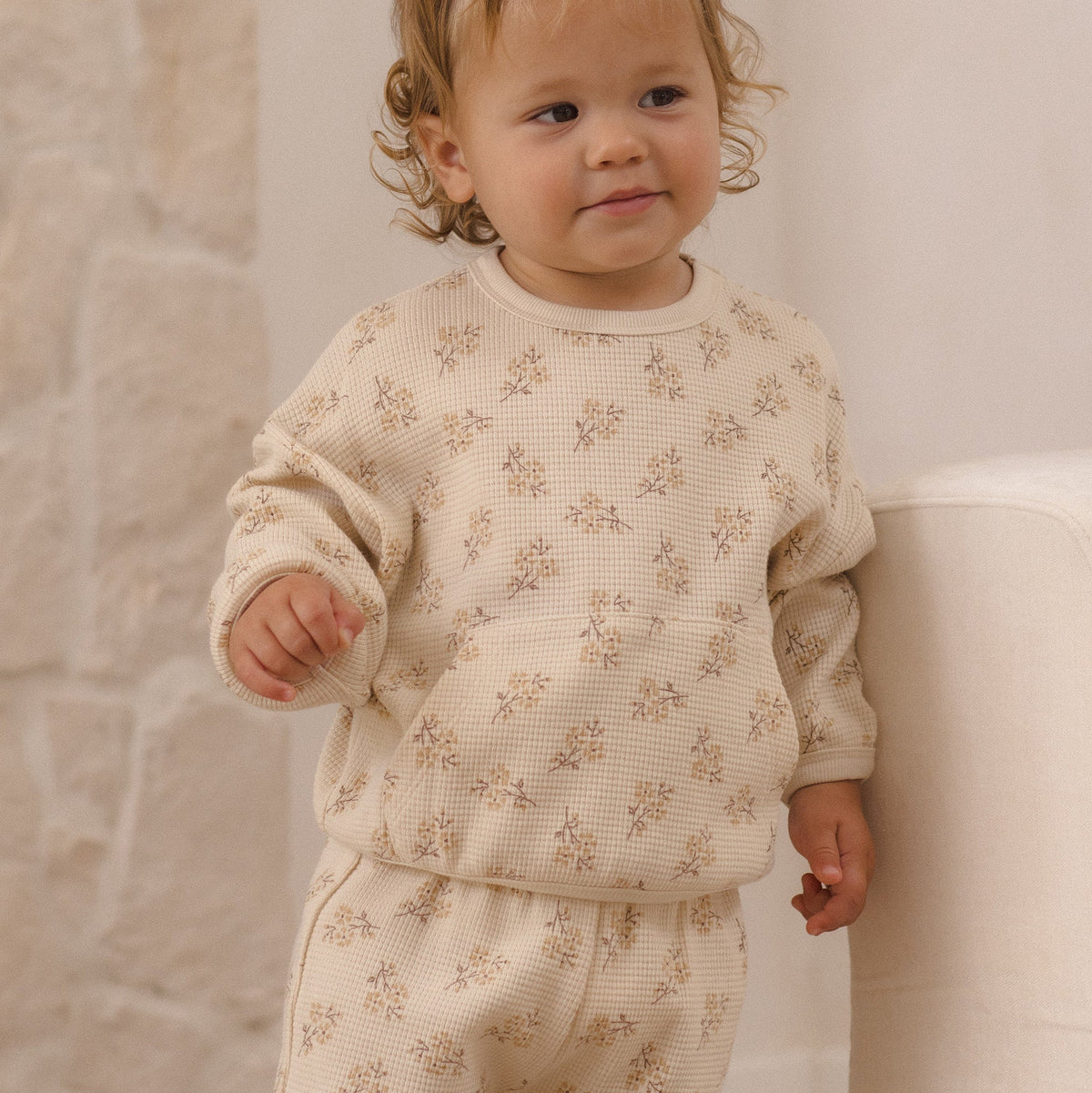 Meadow Waffle Slouch Set - Quincy Mae