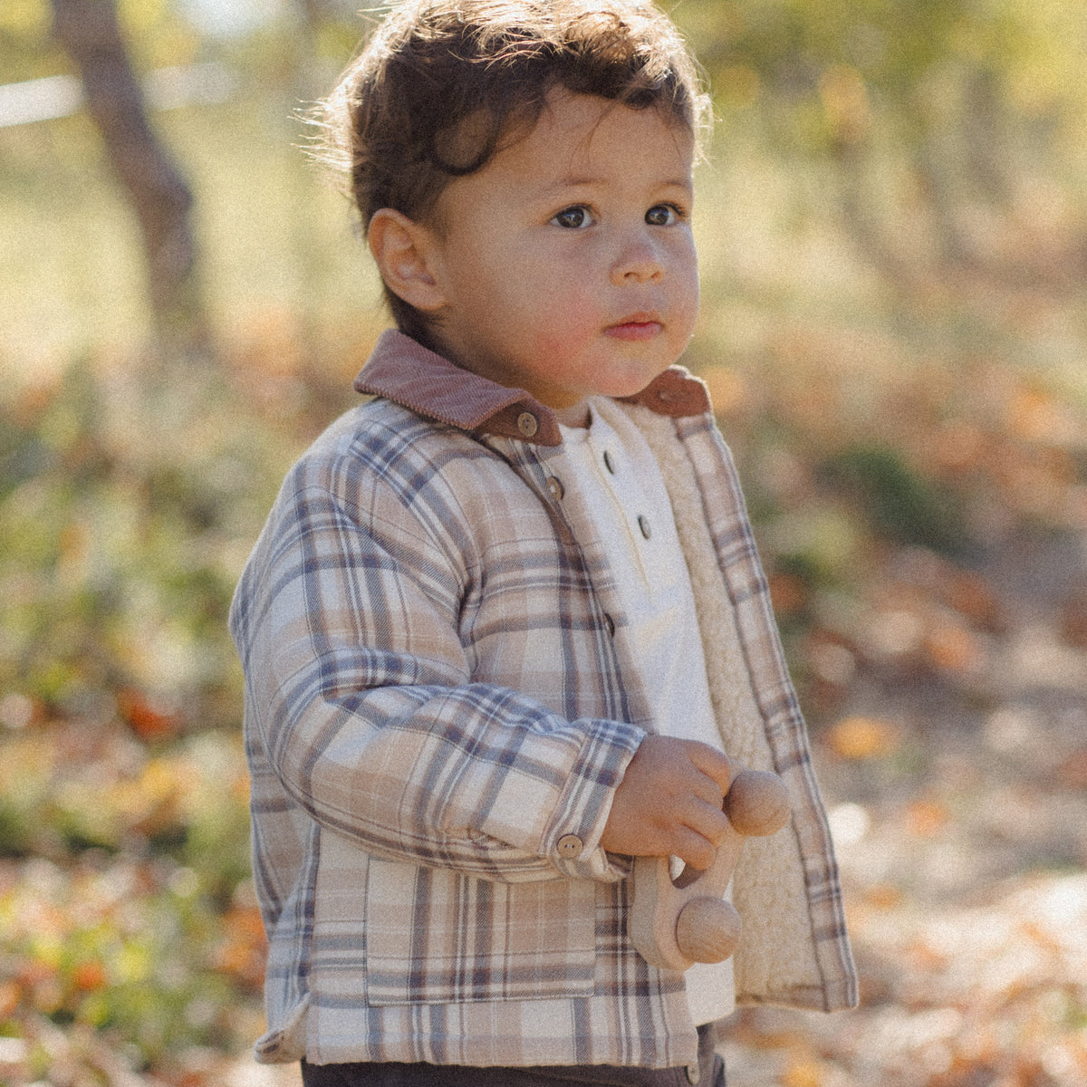 Fall Plaid Ford Jacket - Quincy Mae