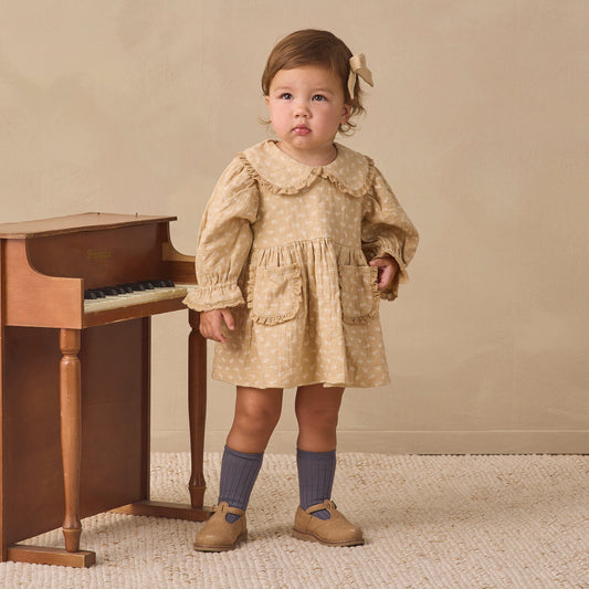 Butterscotch Floral Marisol Dress - Quincy Mae