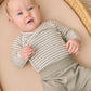 Laurel Stripe Snap Bodysuit & Pant - Quincy Mae