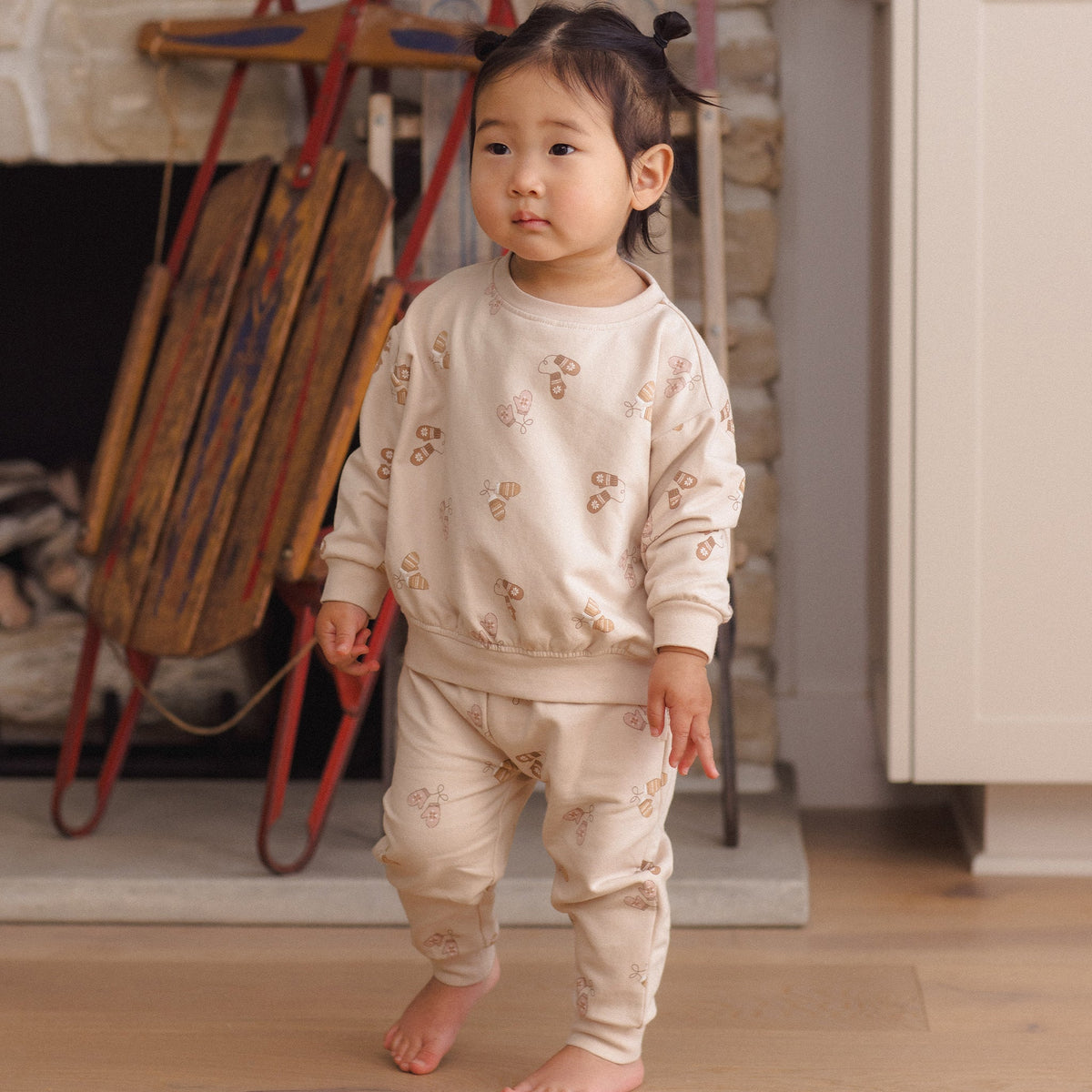 Mittens Sweatshirt & Pant Set - Quincy Mae