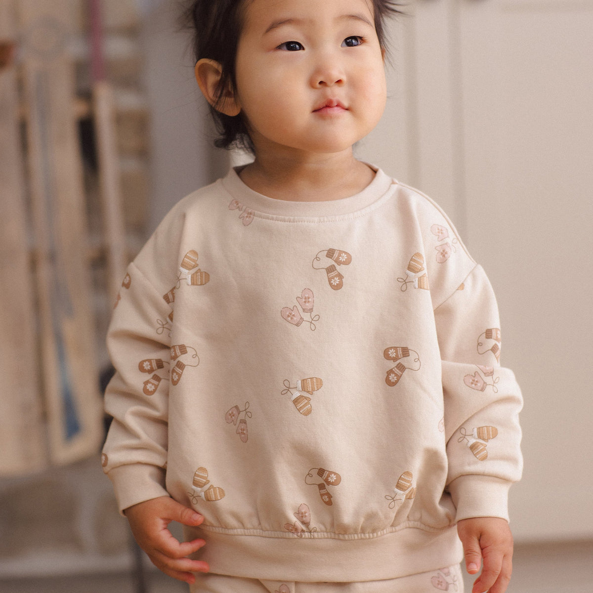 Mittens Sweatshirt & Pant Set - Quincy Mae