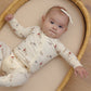 Forest Friends Bamboo Zip Footie - Quincy Mae