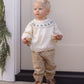 Tree Fair Isle Rex Sweater - Quincy Mae