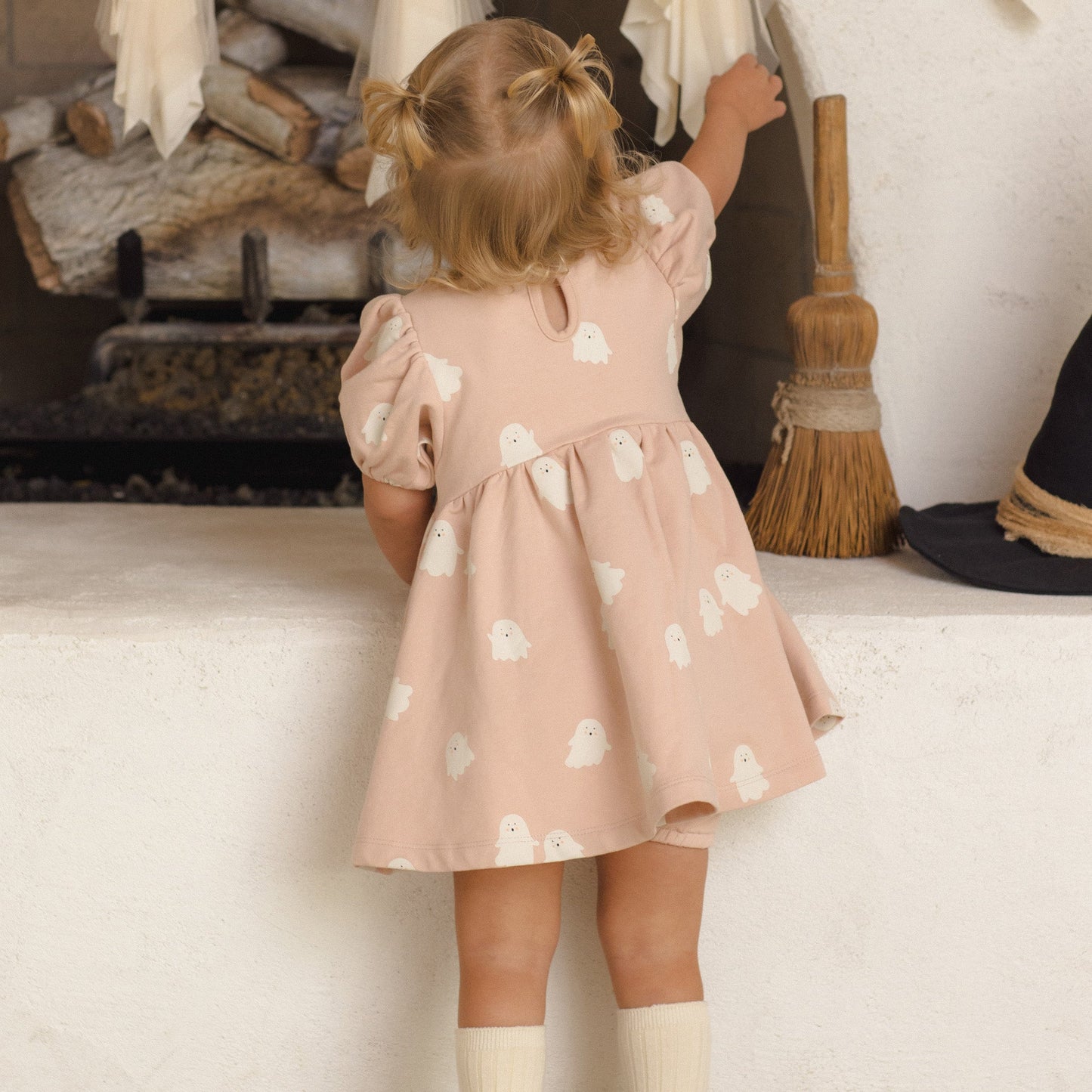 Sweet Ghost Darla Dress - Quincy Mae