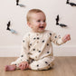 Bitsy Spider Waffle Long Sleeve Jumpsuit - Quincy Mae