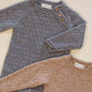 Heather Slate Knit Jumpsuit - Quincy Mae