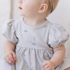 Sailboats Darla Dress - Quincy Mae