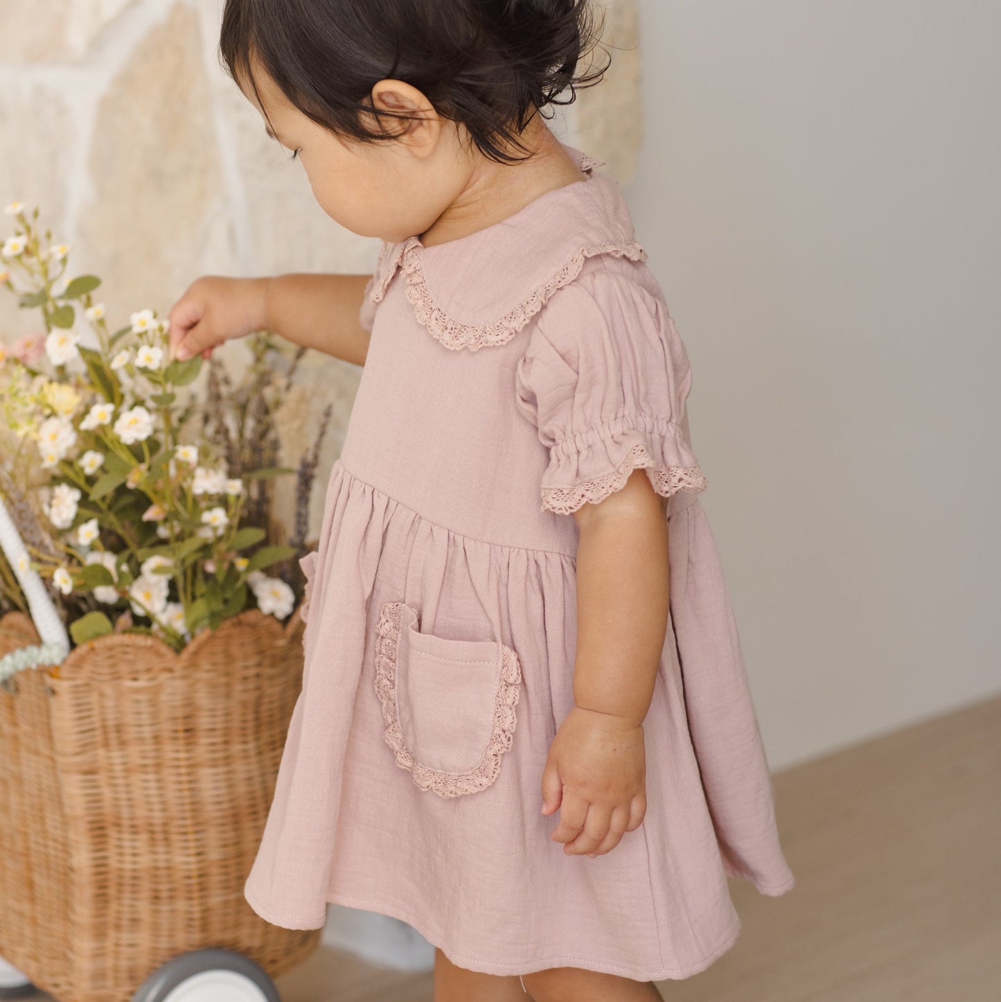 Mauve Marisol Dress - Quincy Mae