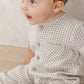 Sage Gingham Charlie Jumpsuit - Quincy Mae