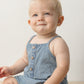 Chambray Oakley Romper - Quincy Mae