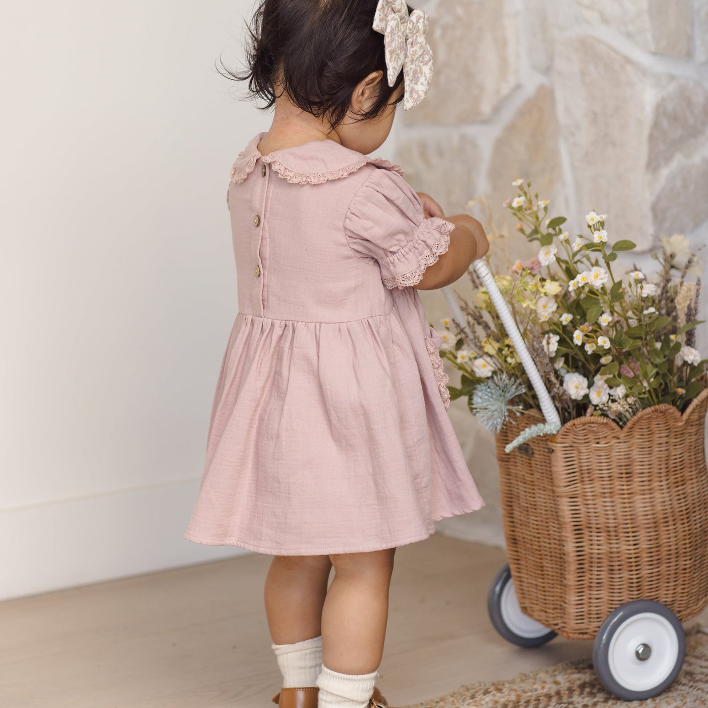 Mauve Marisol Dress - Quincy Mae