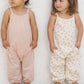 Flower Field Smocked Jumpsuit - Quincy Mae