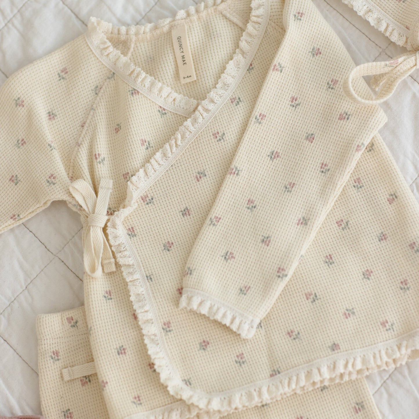 Mauve Ditsy Take Me Home Set - Quincy Mae