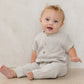 Sage Gingham Charlie Jumpsuit - Quincy Mae