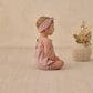 Mauve Knotted Headband - Quincy Mae