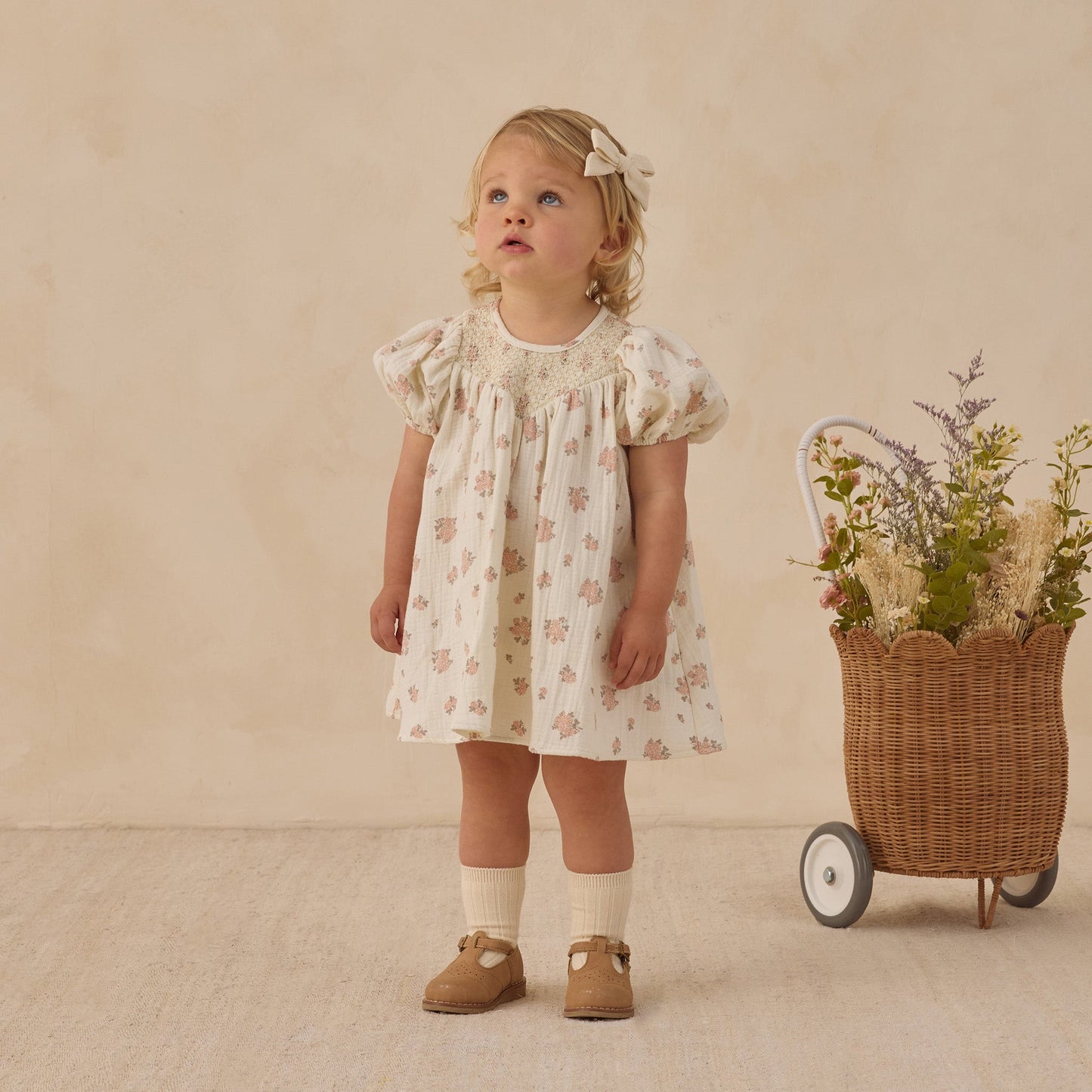 Garden Rose Carina Dress - Quincy Mae