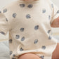 Blueberries Relaxed Bubble Romper  - Quincy Mae
