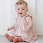 Carousel Smocked Jersey Dress - Quincy Mae