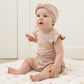 Blush Knotted Headband - Quincy Mae