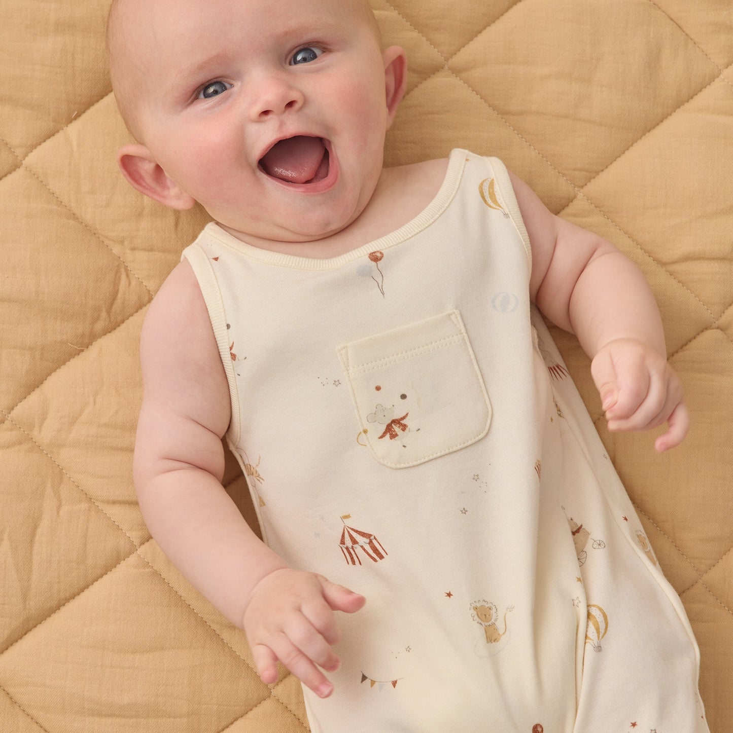 Carnival Sleeveless One Piece  - Quincy Mae