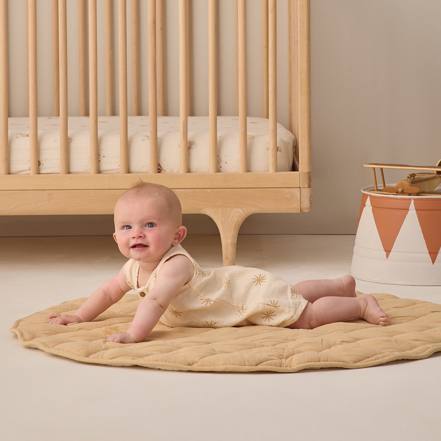 Sunburst Jack Romper - Quincy Mae